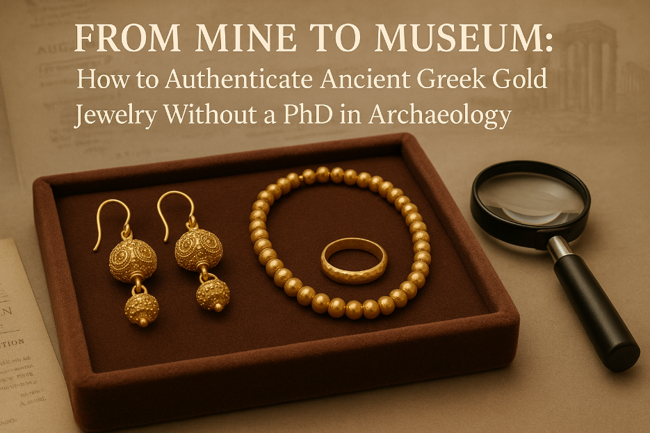 From Mine to Museum: How to Authenticate Ancient Greek Gold Jewelry Without a PhD in Archaeology